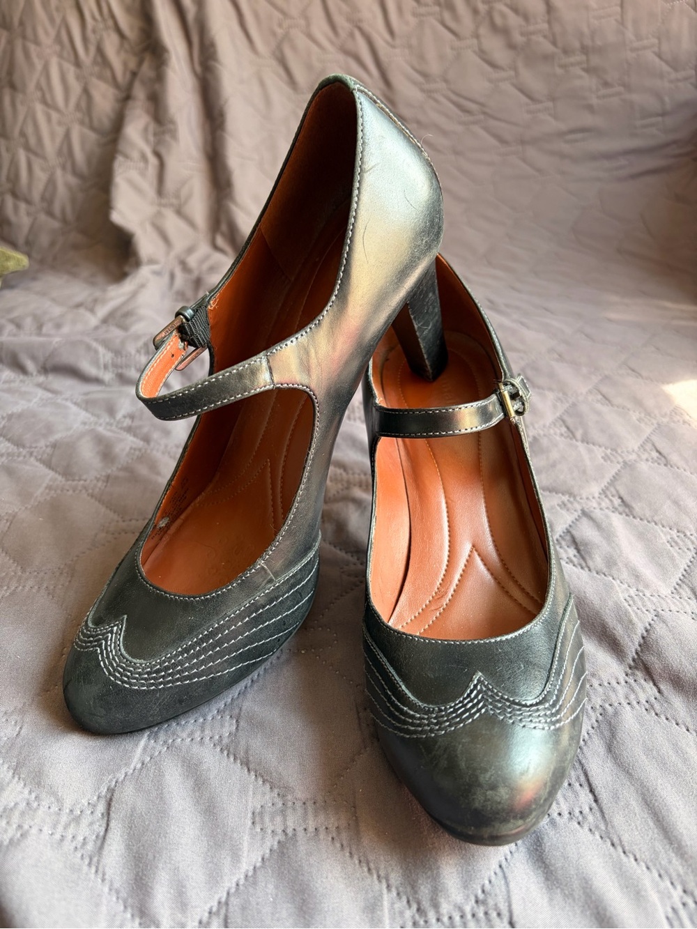 Naturalizer Mary Jane Pumps with Buckle Strap sz 8.5
